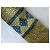 Gravata de seda Gianni Versace Amarelo Turquesa Azul escuro - vista 3