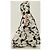 Vestido largo estampado floral Carolina Herrera Negro Blanco - vista 5