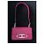 Sac à main Carolina Herrera CH Pink Leather Rose - vue 2