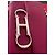 Sac à main Carolina Herrera CH Pink Leather Rose - vue 5