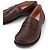 Mocassini Loewe Campo Blaze in pelle marrone - vista 10