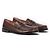 Mocassini Loewe Campo Blaze in pelle marrone - vista 14