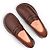 Mocassini Loewe Campo Blaze in pelle marrone - vista 5