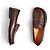 Mocassini Loewe Campo Blaze in pelle marrone - vista 9