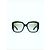 Occhiali da sole Chanel CC Tweed Oversized D'oro Verde scuro - vista 2