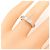 Bague Cartier Tank 750 Or Blanc Diamant Taille 10 Argenté - Ansicht 5