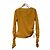 Autre Marque LE CIEL BLEU Design Gathered Cutout Top Long Sleeve Knit Top - vista 3