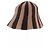 Fendi Chapéu bucket trançado castanho e bege Marrom - vista 4