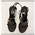 Autre Marque Saint Laurent Cassandra Absatzsandalen Schwarz - Ansicht 2