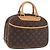 LOUIS VUITTON Monogram Trouville Hand Bag M42228 LV