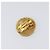 CHANEL Pendientes metal Dorado CC - vista 8