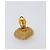 CHANEL Pendientes metal Dorado CC - vista 9