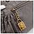Miu Miu Vitellolux Hand Bag Leather 2way Gray Gold - vista 18