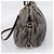 Miu Miu Vitellolux Hand Bag Leather 2way Gray Gold - vista 4