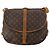 LOUIS VUITTON Monogram Saumur 35 Shoulder Bag M42254 LV - vista 2