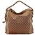 Bamboo Borsa Hobo Gucci in tela monogram Marrone Beige