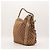 Bamboo Borsa Hobo Gucci in tela monogram Marrone Beige - vista 4
