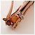 Louis Vuitton Monogram Vernis Murakami Cherry Blossom Pochette Marron Orange Jaune - vue 8