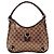 Borsa a tracolla Gucci in tela monogramma Marrone