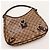 Borsa a tracolla Gucci in tela monogramma Marrone - vista 6