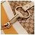 Borsa Hobo Gucci in tela monogram con strisce Beige Arancione Monogramma - vista 7