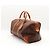 Céline Sac Boston Celine en toile Macadam et cuir Marron - vue 3