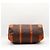 Céline Sac Boston Celine en toile Macadam et cuir Marron - vue 6