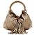 Borsa Hobo Gucci Monogram Bamboo con Nappine Beige
