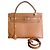 Hermès Kelly 32 Sellier Couro Epsom Gold Marrom