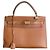 Hermès Kelly 32 Sellier Piel Epsom Gold