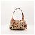 Bolso Hobo Jackie Gucci de lona floral Multicolor Beige - vista 3