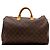 Bolso Louis Vuitton Monogram Speedy 35 Castaño