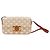 Céline Bolso Pequeño de Lona Triomphe Castaño Beige