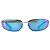 Miu Miu SMU A50 Sonnenbrille Silber Blau - Ansicht 2