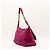 Borsa Fendi Baguette in camoscio rosa - vista 4