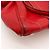 Borsa Tote Christian Dior in pelle rossa con logo CD Rosso - vista 9