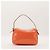 Sac à épaule Fendi motif Zucca Orange - vue 3