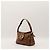 Fendi Zucca Monogram Schultertasche Braun - Ansicht 2
