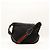Borsa a tracolla borchiata in tela monogram e pelle Gucci Nero - vista 3