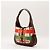 Borsa Hobo Gucci Jackie 1961 "The "F"" Marrone Rosso Beige D'oro Verde - vista 2
