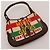 Borsa Hobo Gucci Jackie 1961 "The "F"" Marrone Rosso Beige D'oro Verde - vista 6