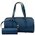 Sac Louis Vuitton Speedy 25 en cuir Epi avec pochette Bleu