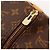 Bolso de viaje Louis Vuitton Keepall 55 Monogram Canvas Castaño Monograma - vista 9