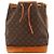 Bolsa de Balde Louis Vuitton Monogram Noe Marrom
