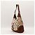 Borsa hobo Gucci in tela con stampa floreale Marrone Multicolore Beige - vista 2