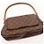 Bolso Pochette Accessoires de lona Monogram Louis Vuitton Castaño - vista 6