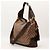 Bolsa Hobo Gucci Monogram Bamboo Tassel Marrom Monograma - vista 4
