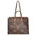 Louis Vuitton Monogram Reverse On The Go GM M45320 Tote Bag Braun Beige