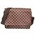 Bolso Messenger Louis Vuitton Damier Shelton MM Castaño Damier ebene