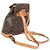 Mochila Louis Vuitton Monogram Montsouris MM M51136 para mujer Castaño - vista 2